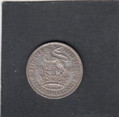 Beschrijving: 1 Shilling  GEORGIUS VI  